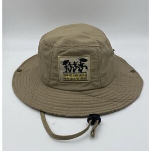 New Orleans Jazz Fest Logo Bucket Hat Boonie Breathable OS One Size Official